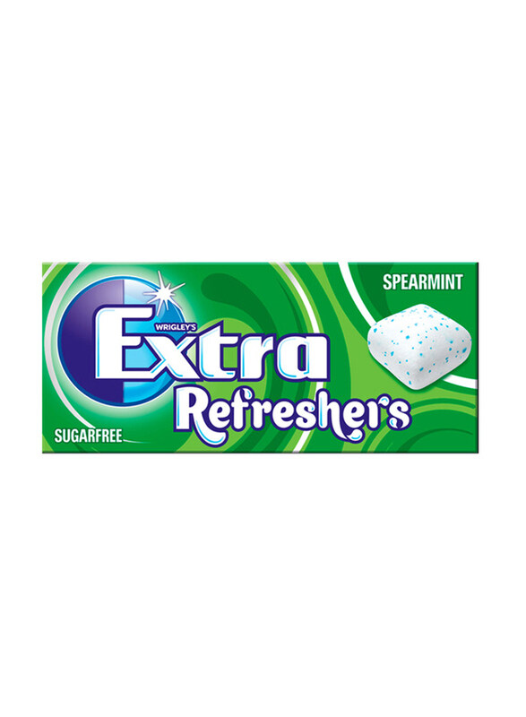 

Wrigley's Extra Refresher's Spearmint Flavour Sugar Free Chewing Gum, 15.6g