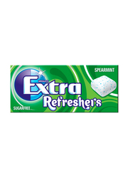 Wrigley's Extra Refresher's Spearmint Flavour Sugar Free Chewing Gum, 15.6g