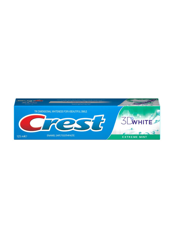 

Crest Extreme 3D White Mint Toothpaste, 125ml
