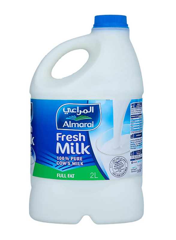 Al Marai Full Fat Fresh Milk, 2 Liters