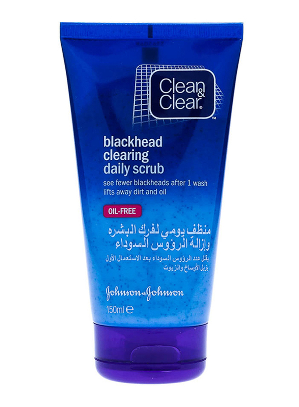 Clean & Clear Black Head Clearing Scrub, 150ml