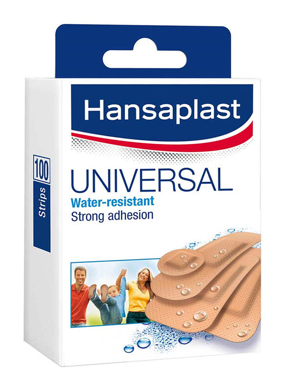 

Hansaplast Water Resistant Strips, 100 Strips