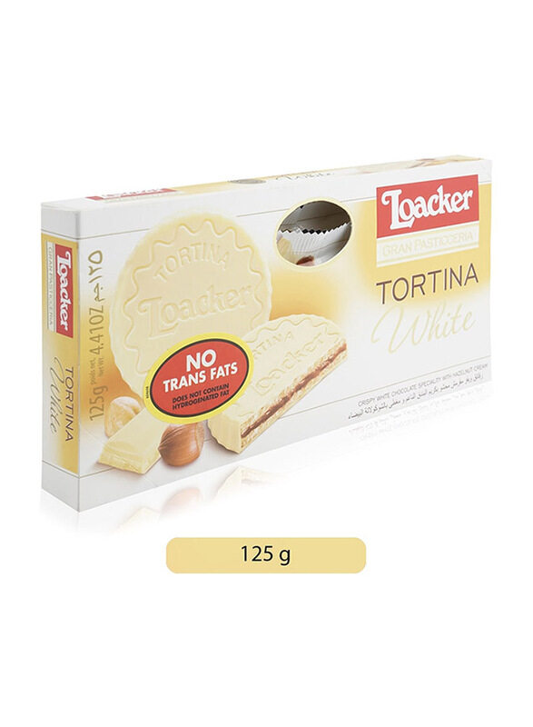 

Loacker White Tortina, 125g