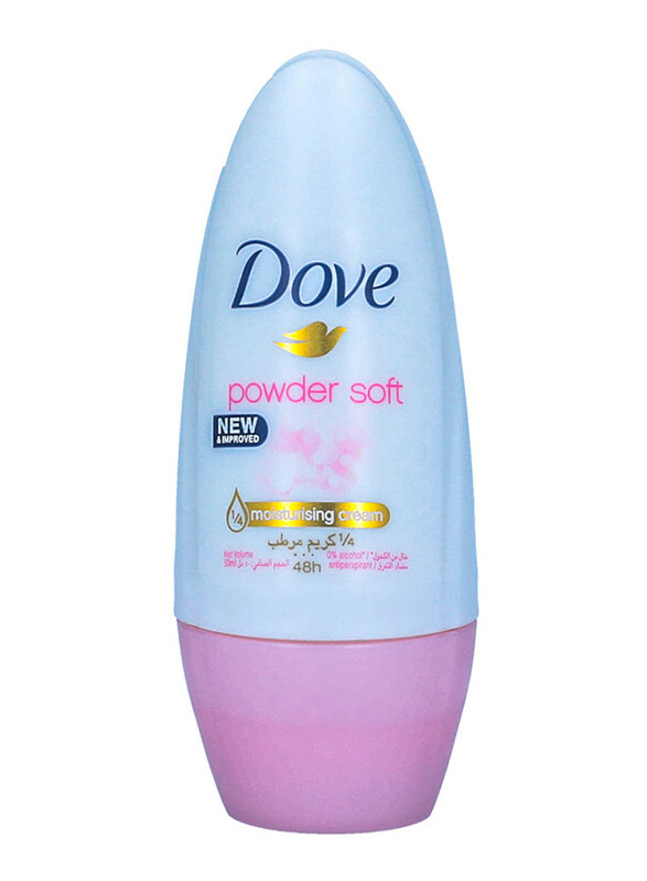 

Dove Powder Soft Roll-On Deodorant for Women, 50ml