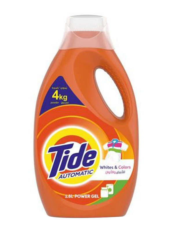 

Tide Morning Fresh Front & Top Load Automatic Power Gel Laundry Detergent, 1.8 Litre