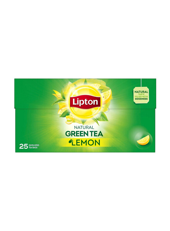 

Lipton Lemon Green Tea, 25 Tea Bags