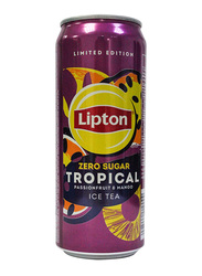 Lipton Zero Sug Tropical Ice Tea, 6 x 320ml