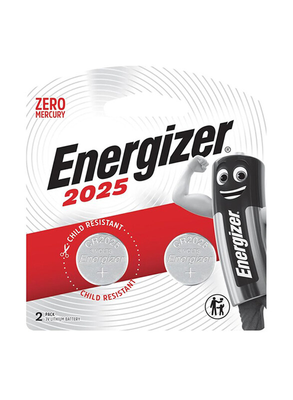 

Yupi Energizer Zero Mercury 2025 Batteries, 2 Pieces, Silver