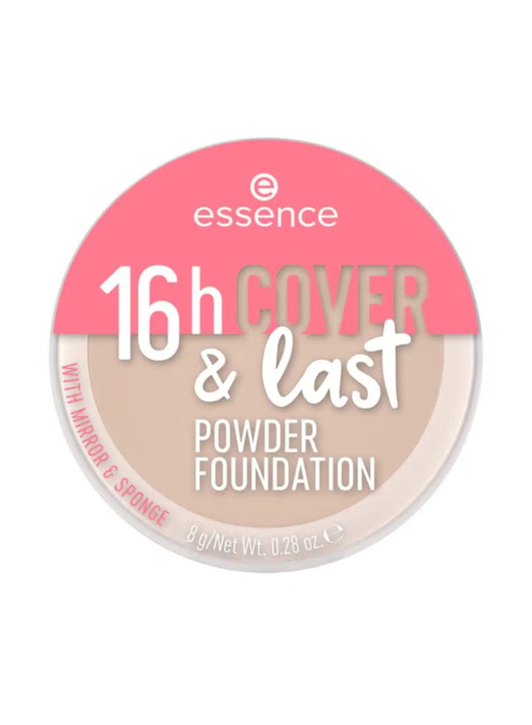 Essence 16H Cover & Last Powder Foundation, 05 Classic Vanilla, Beige