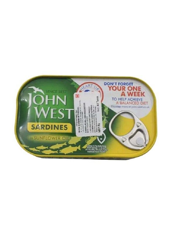 

John West Sardines In Sunflower Oil, 120g