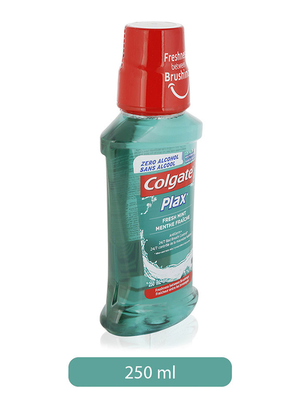 Colgate Plax Fresh Mint Mouthwash, 250ml