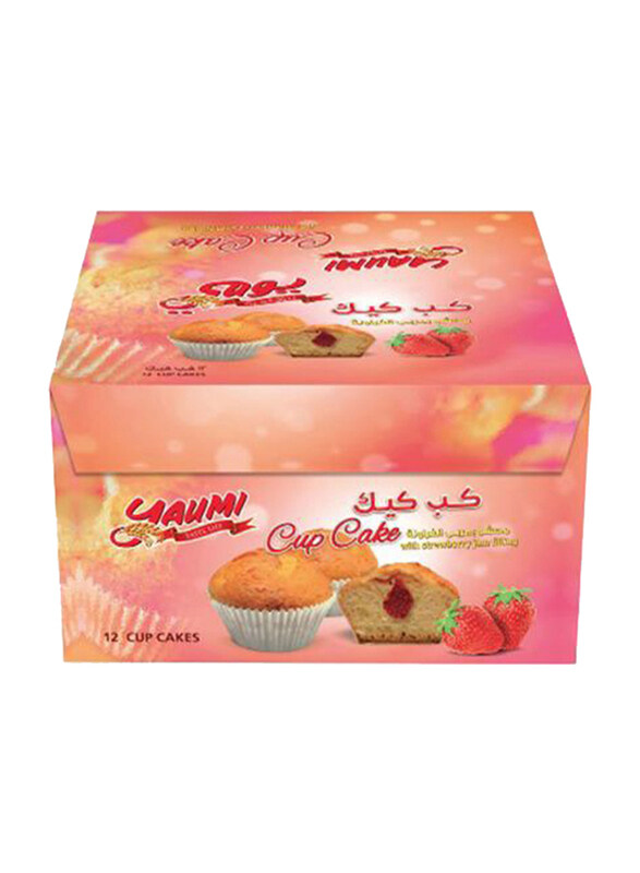 

Yaumi Cupcake Family Box Strawberry, 12 x 30g