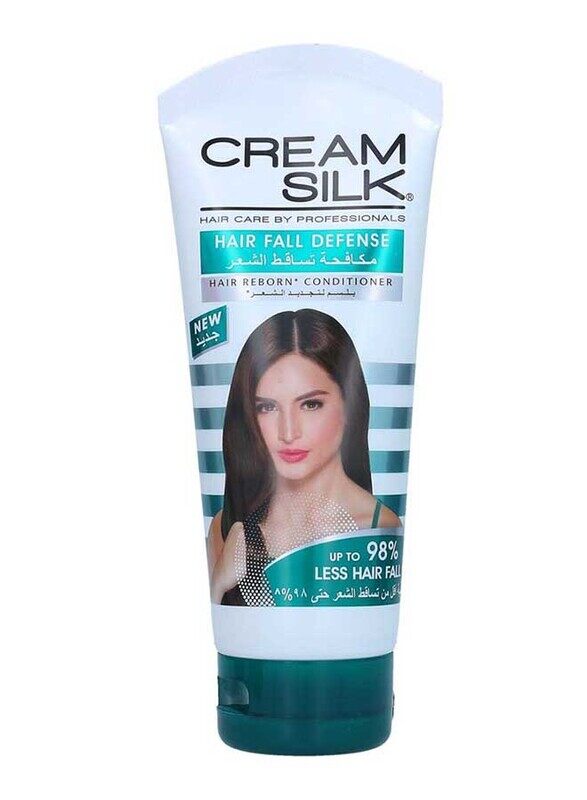 

Cream Silk Hair Fall Defense Conditioner for Damaged Hair, 180ml