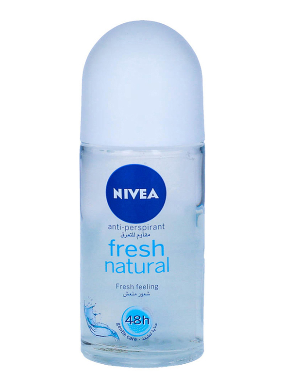 Nivea Fresh Natural Roll On Deodorant for Women, 50ml
