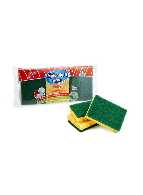 

Arix Sponge Scourer, Green, 3 Pieces