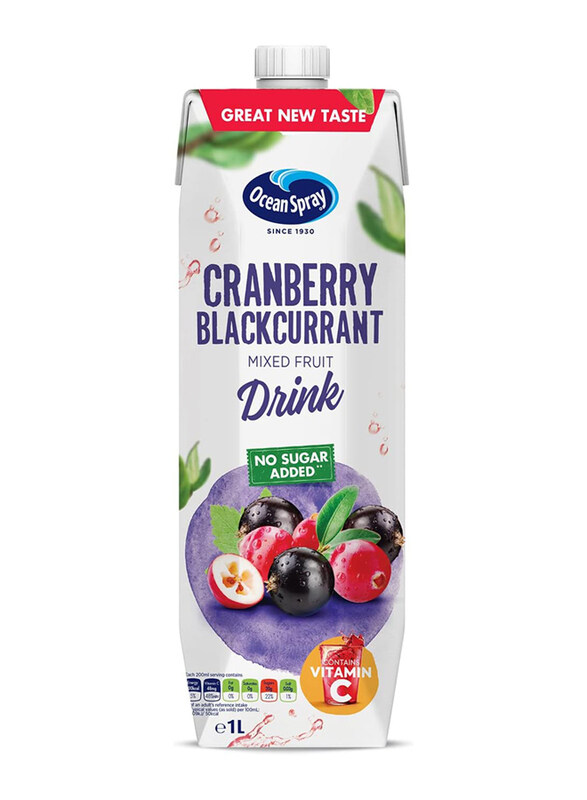 

Ocean Spray Cranberry Blackcurrant Mixed Fruit Drink, 1 Litre