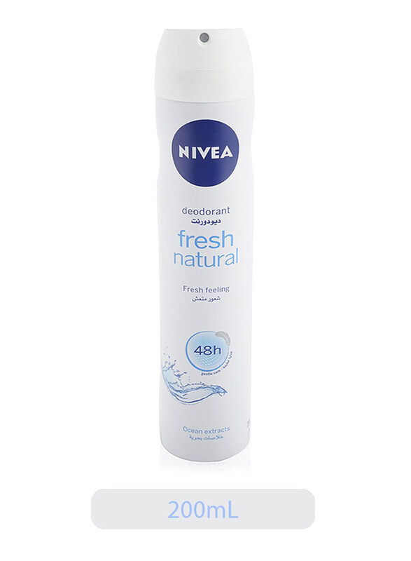 

Nivea Fresh Natural Deodorant Spray for Women, 200ml