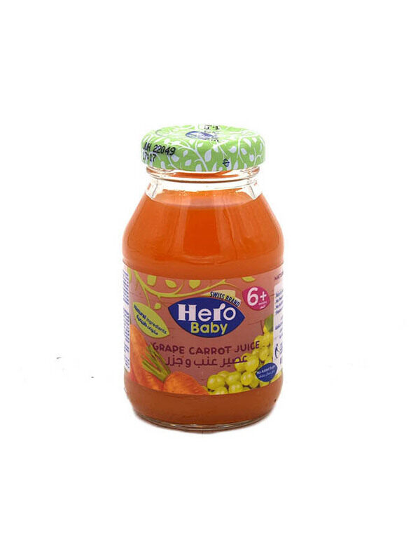 

Hero Baby Grape with Carrot Juice, 130ml