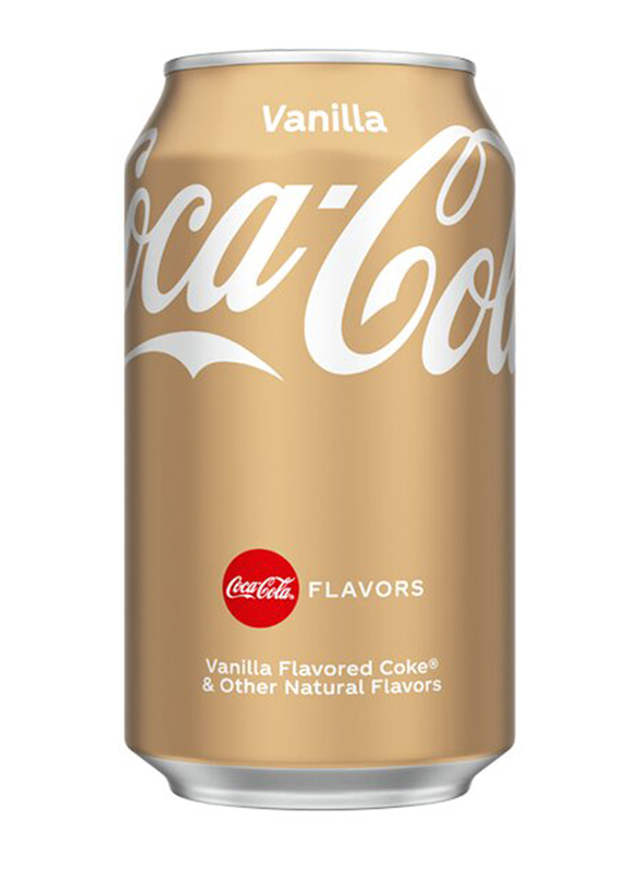 Coca Cola Vanilla Soda, 355ml
