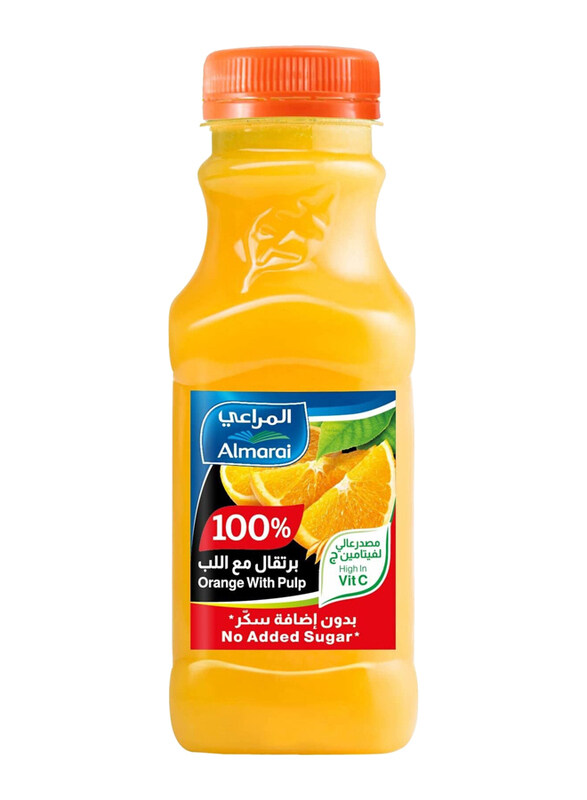 

Al Marai Orange Juice with Pulp, 300ml