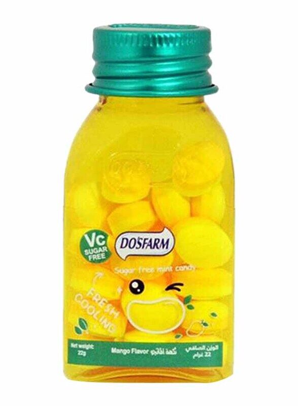 

Dosfarm Sugar Free Mint Mango Candy, 22g