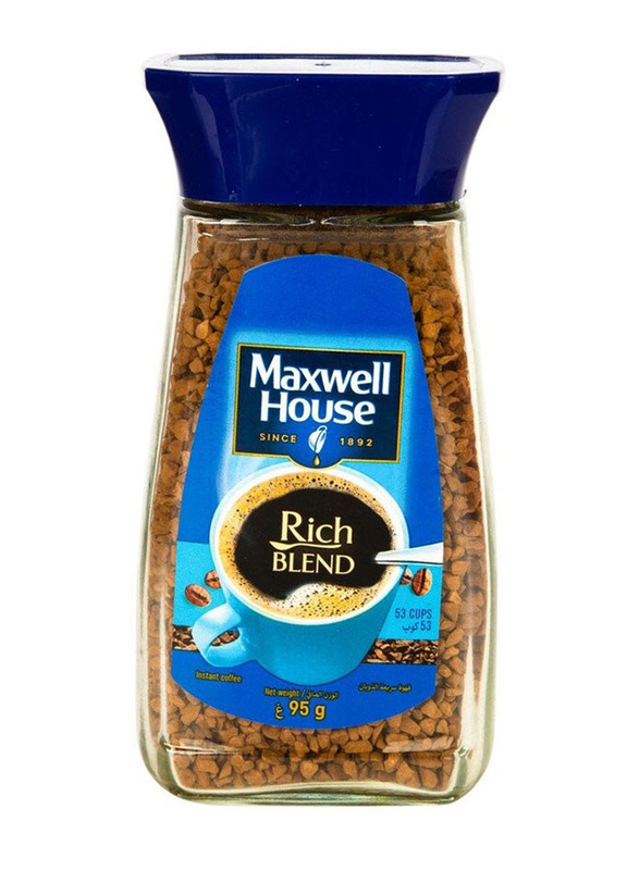 Maxwell House Rich Blend Instant Coffee, 95g