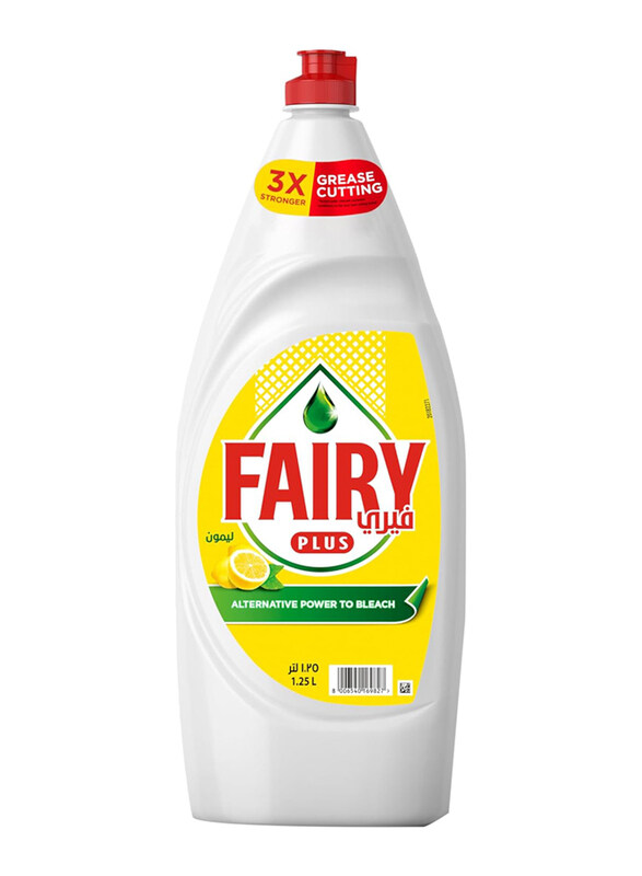 

Fairy Plus Lemon Dishwashing Liquid, 1.25 Liter