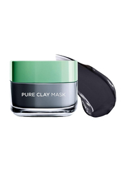 L'Oreal Paris Pure Clay Charcoal Face Mask, 50ml