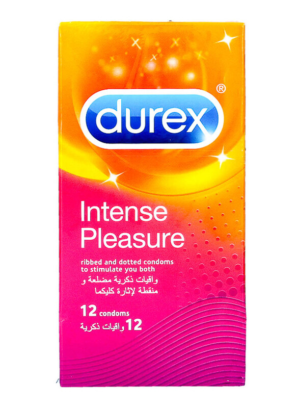 

Durex Intense Pleasure Condom, 12 Pieces