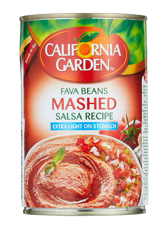 

California Garden Canned Fava Beans Mashed Salsa Recipe, 450g