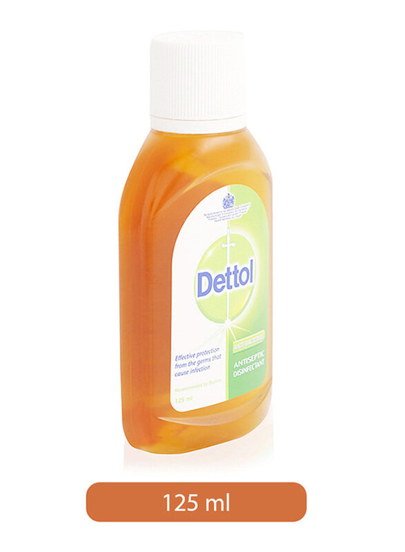 

Dettol Anti Bacterial Antiseptic Disinfectant, 125 ml