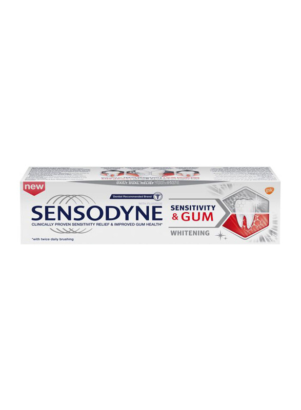 

Sensodyne Sensitivity & Gum Whitening Toothpaste, 75ml