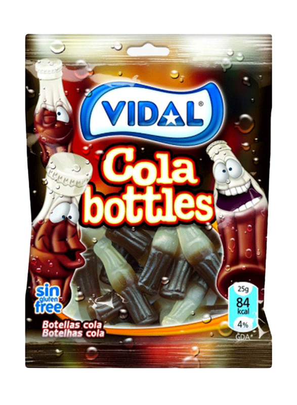 Vidal Cola Bottles Candy, 100g