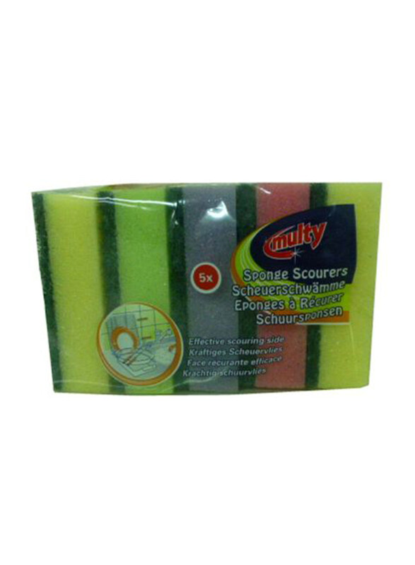 

Multy Sponge Scourers, 5 Pieces