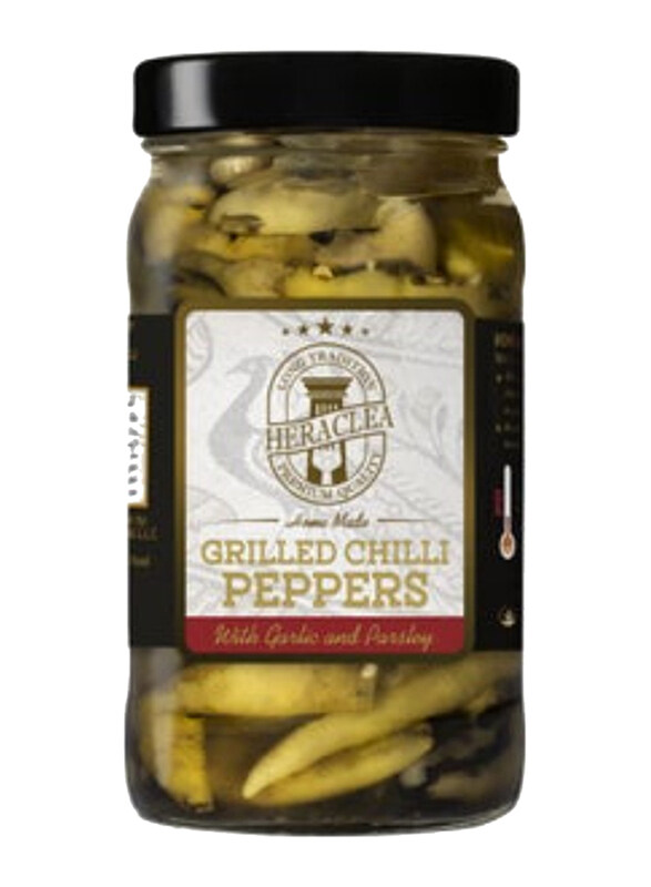 

Heraclea Grilled Chilli Peppers with Garlic and Parsley, 500g