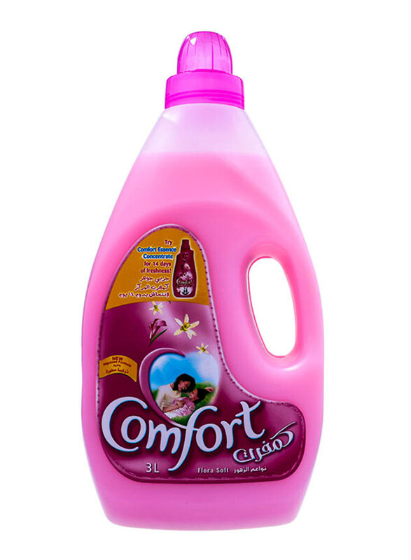 

Comfort Flora Soft Scent Liquid Fabric Conditioner, 3 Liter