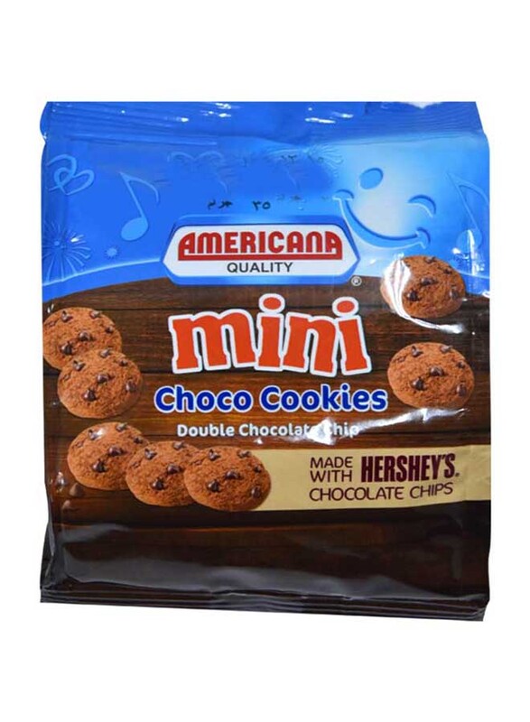Americana Quality Mini Double Chocolate Choco Cookies, 35g