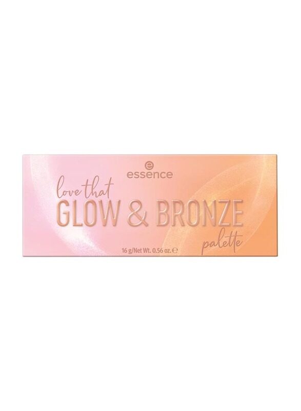 Essence Love That Glow & Bronze Palette, Multicolour