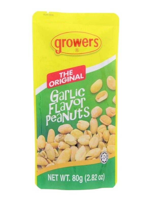 

Growers The Original Garlic Flavor Peanuts, 80g