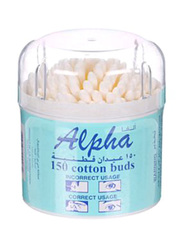 Alpha Cotton Buds, 150 Pieces