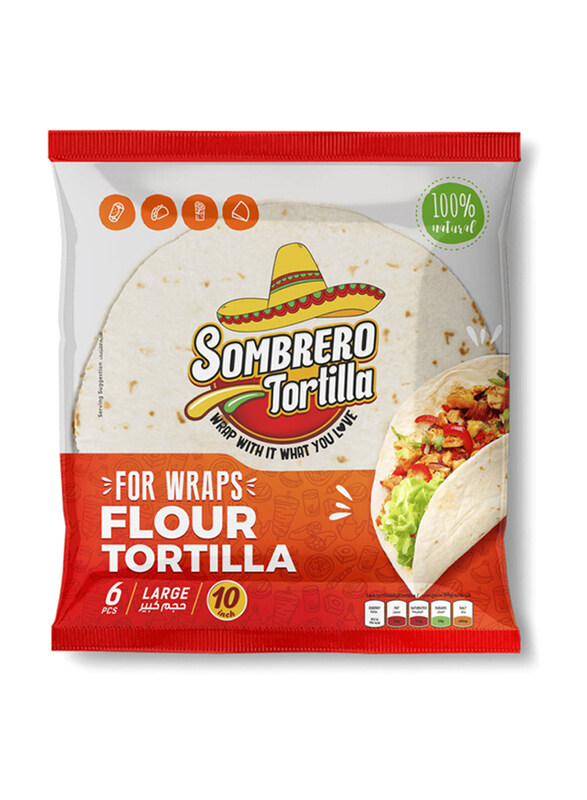 

Sombrero Wheat Flour Tortilla, 360g