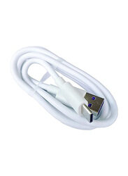 Ak Kemco 3.5mm USB Type C Stereo Aux Cable, USB Type A Male to USB Type C for Suitable Devices, White
