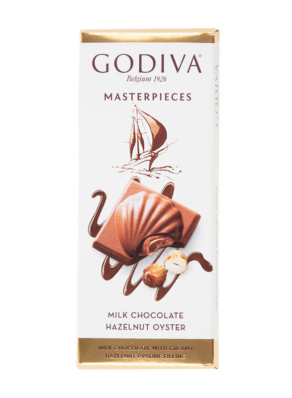 

Godiva Milk Chocolate Hazelnut Oyster, 83g