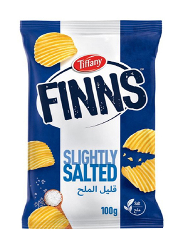 Tiffany Crinkled Salt Potato Chips, 100g