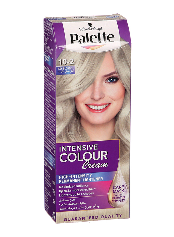 Palette 10-2 Intensive Colour Cream, 50ml, Ash Blonde