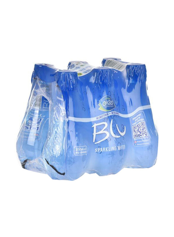 

Blu Sparkling Plain Water, 6 x 250 ml