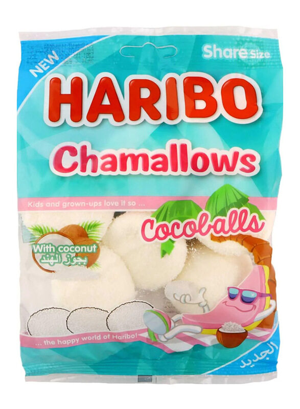 

Haribo Chamallows Cocoballs with Coconut, 62g