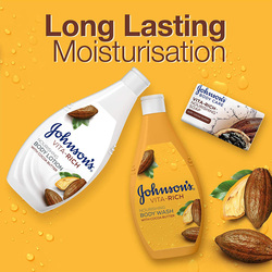 Johnson's Vita-Rich with Nourishing Cocoa Butter Body Wash, 400ml