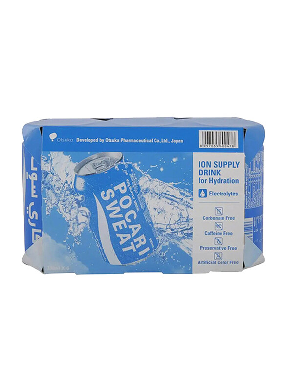 

Pocari Sweat Isotonic Sports Drink, 6 x 330ml