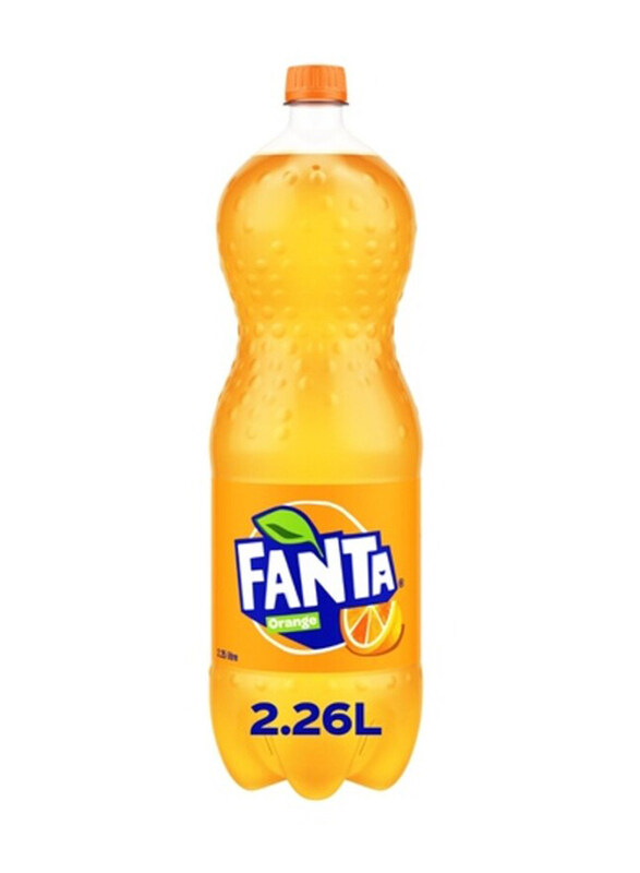 

Fanta Orange Carbonated Soft Drink, 2.26L